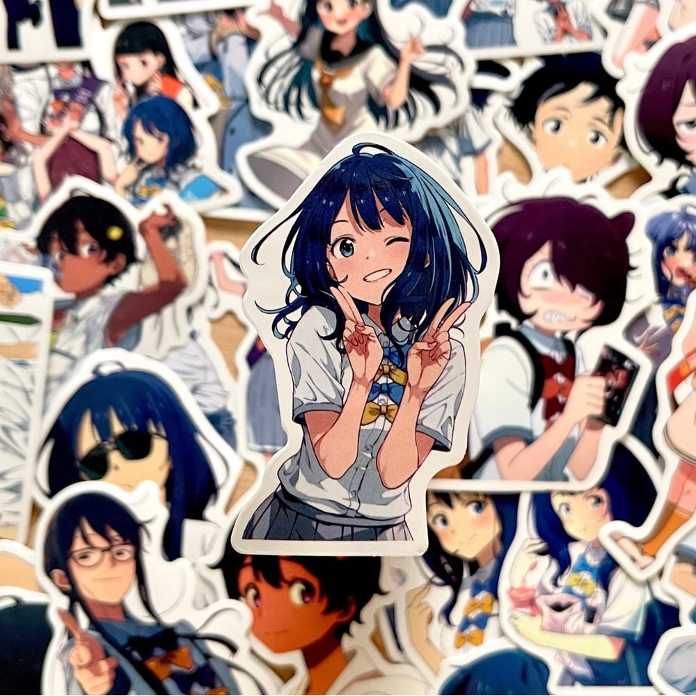 Pack of 52 Anna Yanami Too Many Losing Heroines Anime Stickers